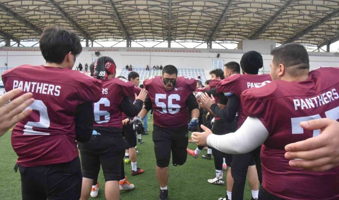 Düzce Üniversitesi korumalı futbol takımından galibiyet Düzce Üniversitesi Korumalı Futbol Takımı (Panthers), Türkiye Üniversite Sporları Federasyonu