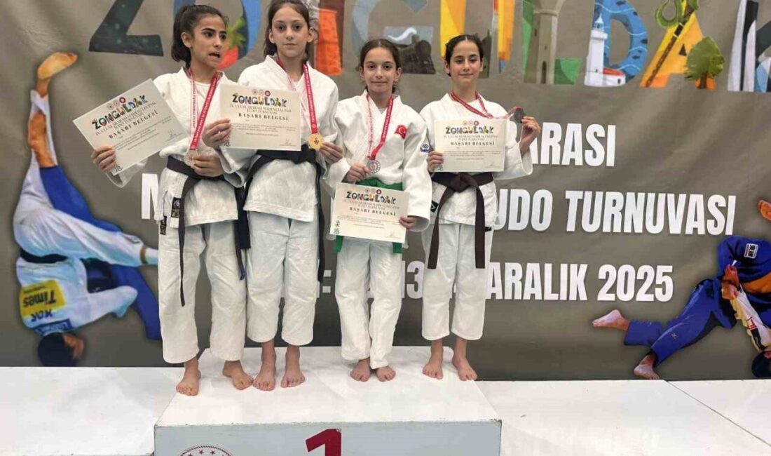 Zonguldak’ta düzenlenen 11. Uluslararası Madenci Kupası Judo Turnuvası, 7 ülke