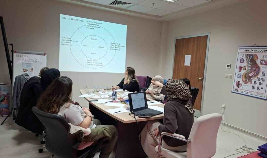 Gebe okulu programları devam ediyor Düzce İl Sağlık Müdürlüğü tarafından anne adaylarının güvenli, kaliteli gebelik