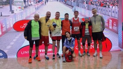 Gaziantep’te bu yıl 7’ncisi düzenlenen Gazi Yarı Maratonu’na katılan Gebze