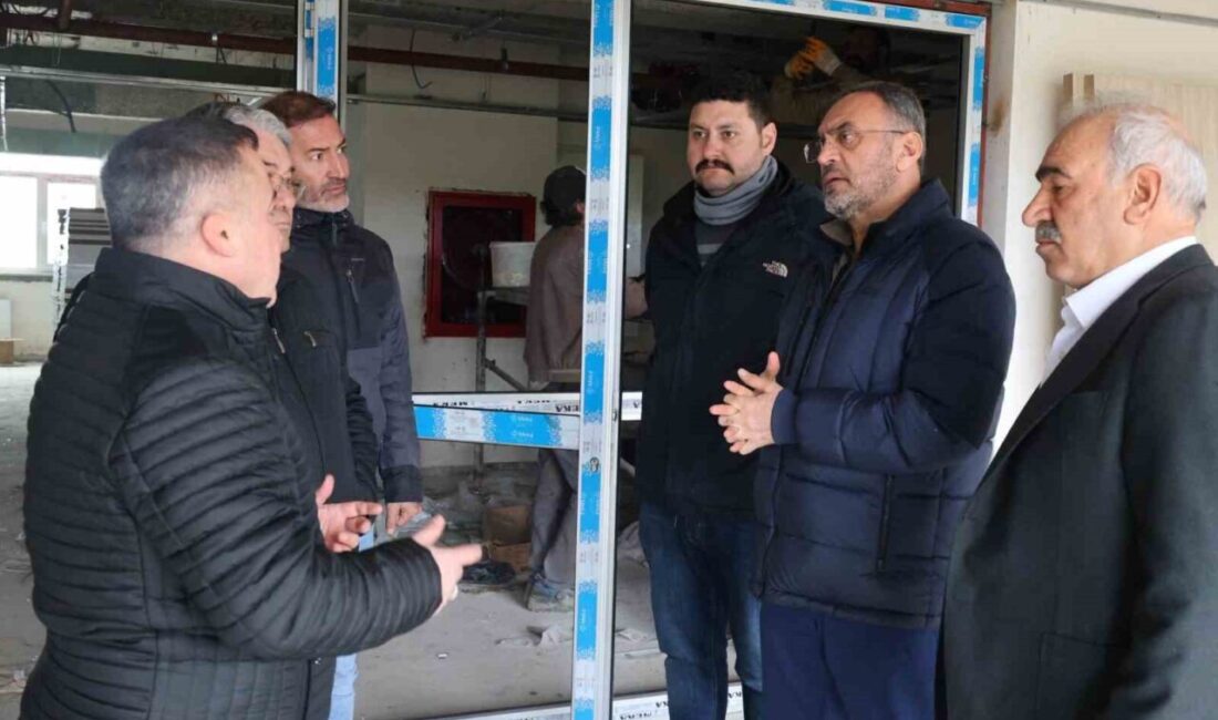 Gençlik ve Spor Bakanlığı Daire Başkanı Kablan, Bilecik’te devam eden