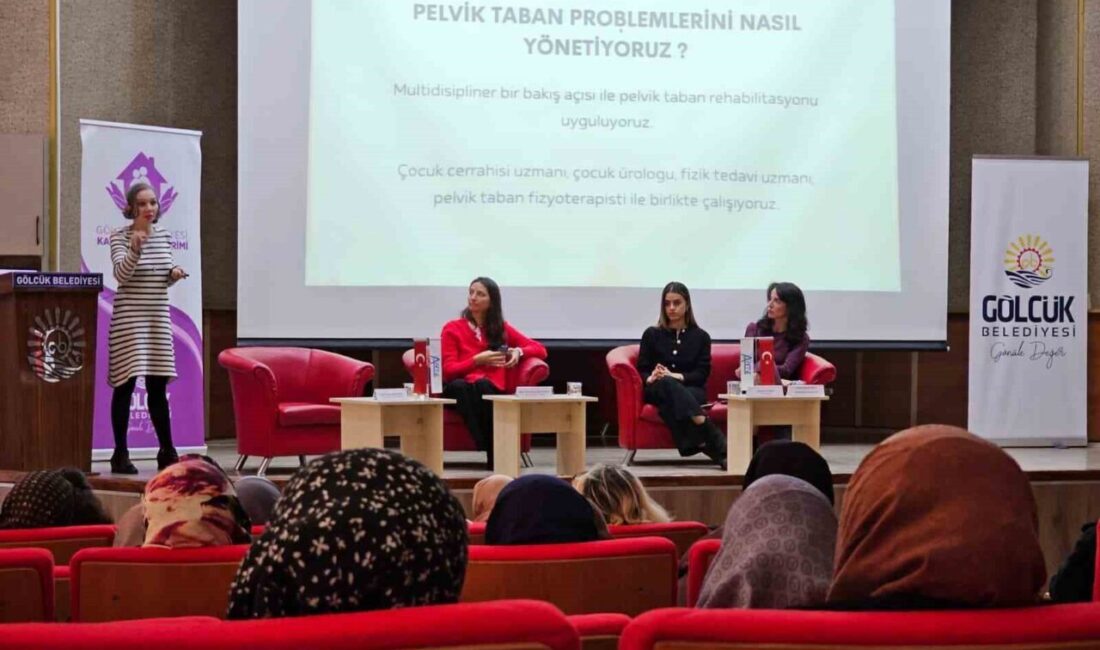 Gölcük Belediyesi tarafından düzenlenen seminerde, çocuklarda ve yetişkinlerde yaşam kalitesini