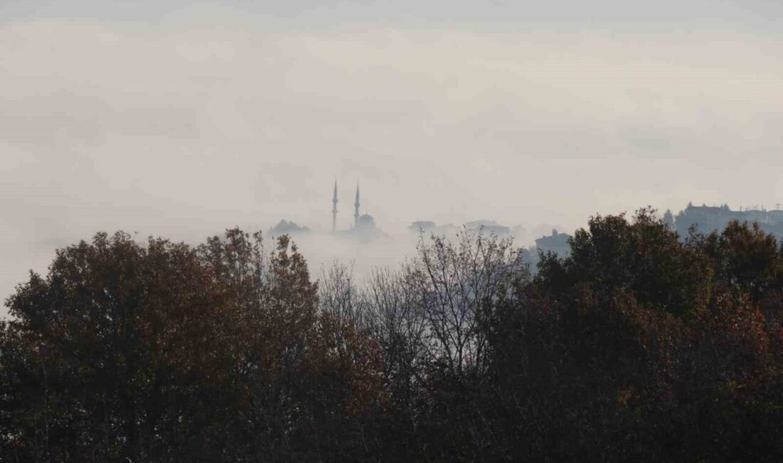 Sakarya’da sabah saatlerinde etkili olan sis, gün doğumuyla birlikte görsel