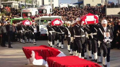 Yalova’da DEAŞ terör örgütüne yönelik düzenlenen operasyonda şehit düşen 3