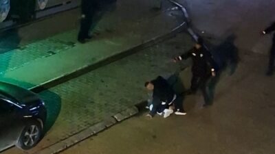 Bolu’da gece yarısı iki grup arasında çıkan kavgada yumruklar havada
