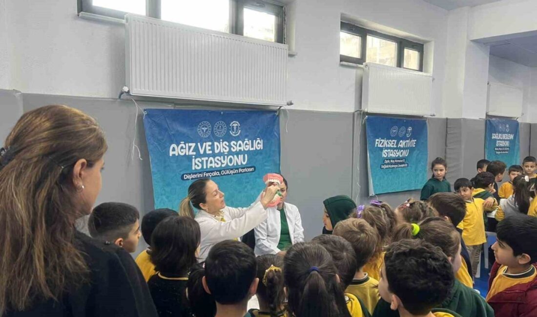 Işık İlkokulunda sağlıklı çocuk sağlıklı gelecek etkinliği DÜZCE(İHA) – Düzce Merkez Işık İlkokulunda gerçekleştirilen “Sağlıklı Çocuk, Sağlıklı