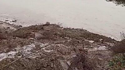 Kastamonu’da yağış sonrası meydana gelen heyelan sebebiyle İnebolu-Doğanyurt-Cide kara yolu