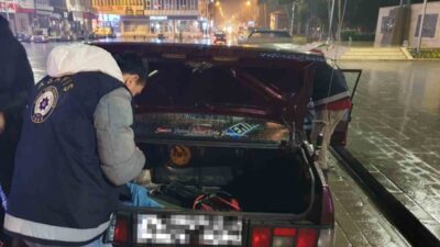 Kastamonu’nun Taşköprü ilçesinde polis ekipleri tarafından gerçekleştirilen denetimde, sentetik ecza