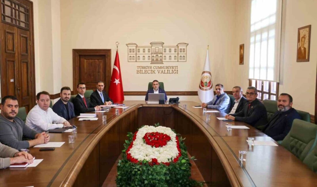 Bilecik Valisi Faik Oktay Sözer başkanlığında, Kayı Organize Sanayi Bölgesi