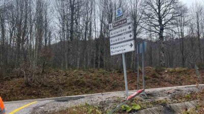 Türkiye’nin önemli kış turizmi destinasyonlarından Kartepe’de, kayak merkezine ulaşımı sağlayan