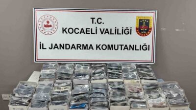 Kocaeli’de yapılan operasyonda piyasa değeri yaklaşık 2,6 milyon TL olan