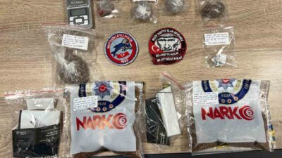 Kocaeli’de Yunus timleri tarafından şüphe üzerine durdurulan şahsa ait araçta