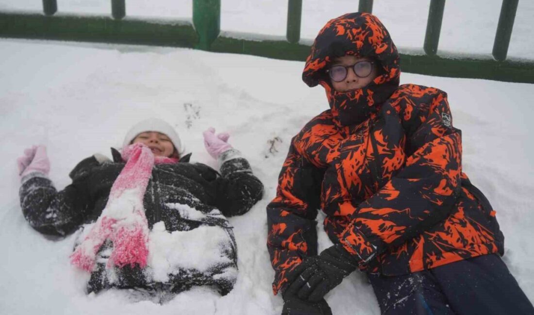 Kocaeli’de gece saatlerinde yüksek kesimlerde başlayan kar yağışı etkisini sürdürürken,