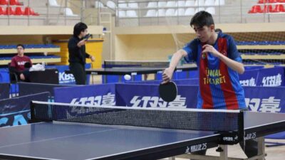 Bilecik’te Okul Spor Faaliyetleri kapsamında düzenlenen Masa Tenisi Gençler İl