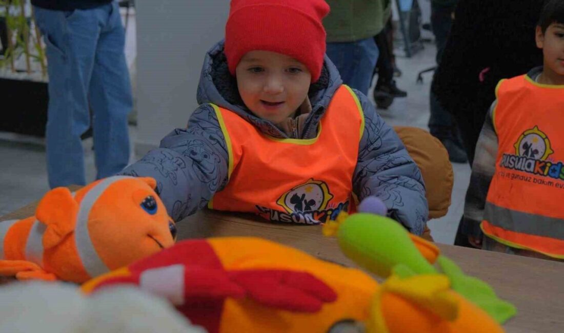 Bolu’da 5 yaşındaki kreş öğrencileri, Bolu Belediyesi Kültür Sanat ve