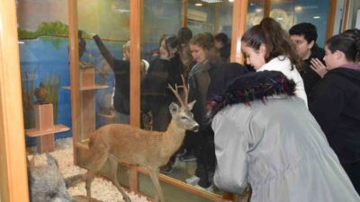 DÜZCE(İHA) – Düzce Hikmet Akın Ortaokulu öğrencileri ve öğretmenleri, Düzce