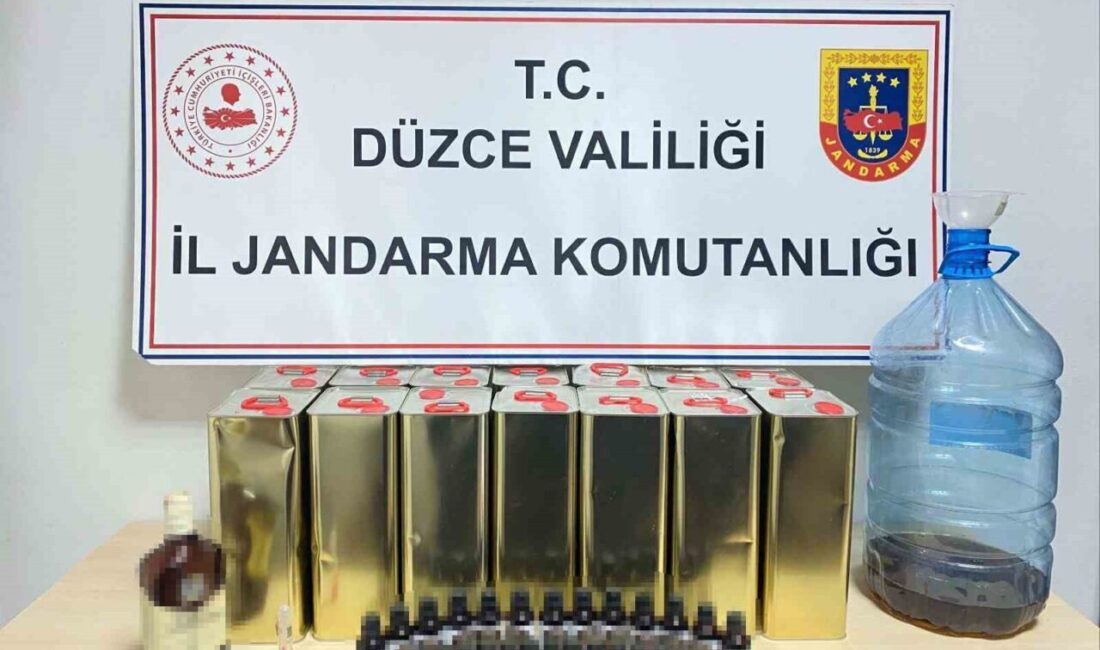 DÜZCE(İHA) – Düzce’de polis ve jandarma ekipleri tarafından son bir