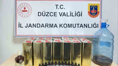 DÜZCE(İHA) – Düzce’de polis ve jandarma ekipleri tarafından son bir