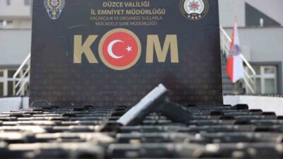 DÜZCE(İHA) – Düzce’de polis ve jandarma ekipleri tarafından son 10