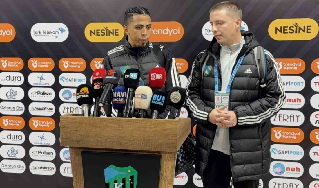 Rigoberto Rivas: “İlk yarıyı 3 puanla kapattığımız için mutluyuz” Kocaelisporlu oyuncu Rigoberto Rivas, Antalyaspor maçının ardından, “İlk yarıyı 3