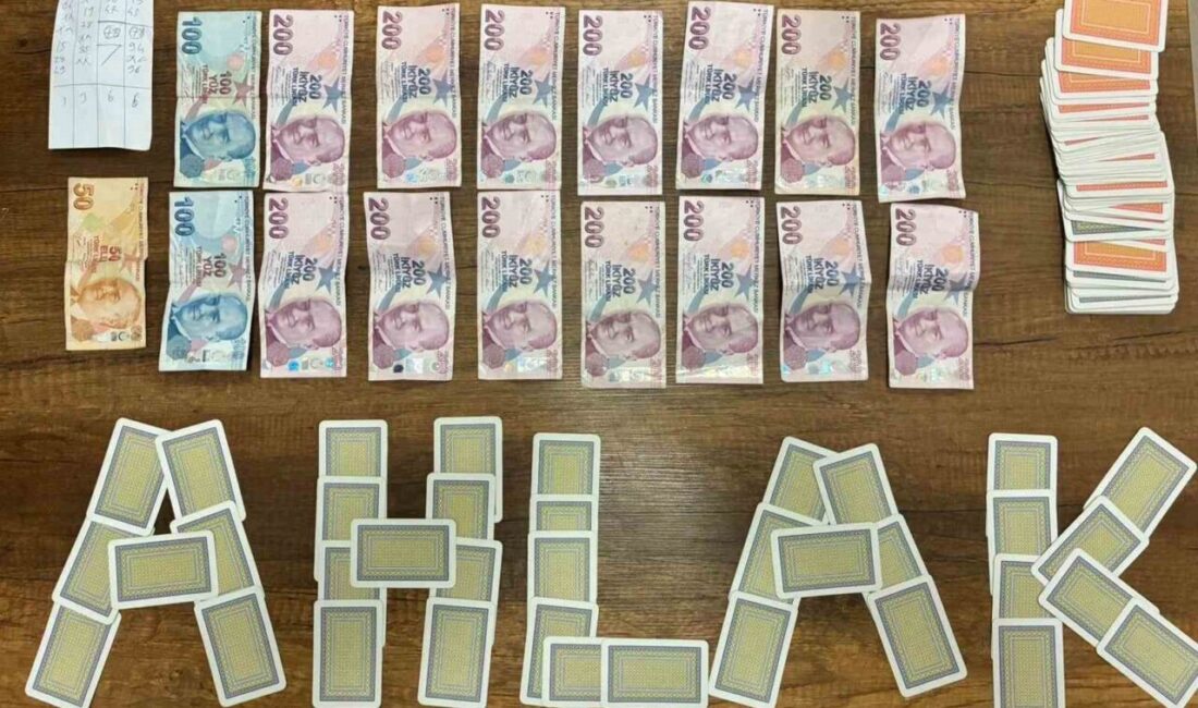 Sakarya’da son bir hafta içerisinde düzenlenen kumar operasyonlarında 18 şüpheli