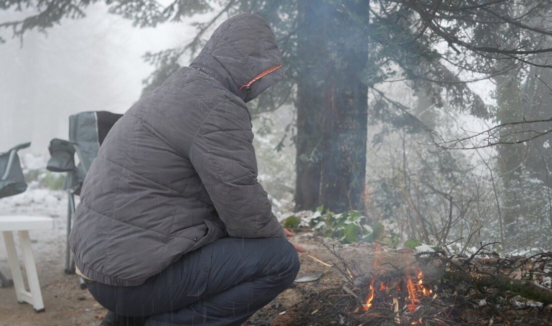 Samanlı Dağları’nın zirvesi beyaza büründü Türkiye’nin önemli kış turizmi merkezlerinden Kartepe’de etkili olan kar yağışı