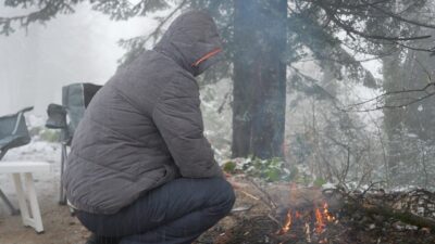 Türkiye’nin önemli kış turizmi merkezlerinden Kartepe’de etkili olan kar yağışı