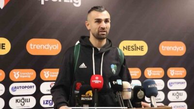 Kocaelispor’un golcü oyuncusu Serdar Dursun, Kasımpaşa maçının ardından bahis soruşturmalarıyla