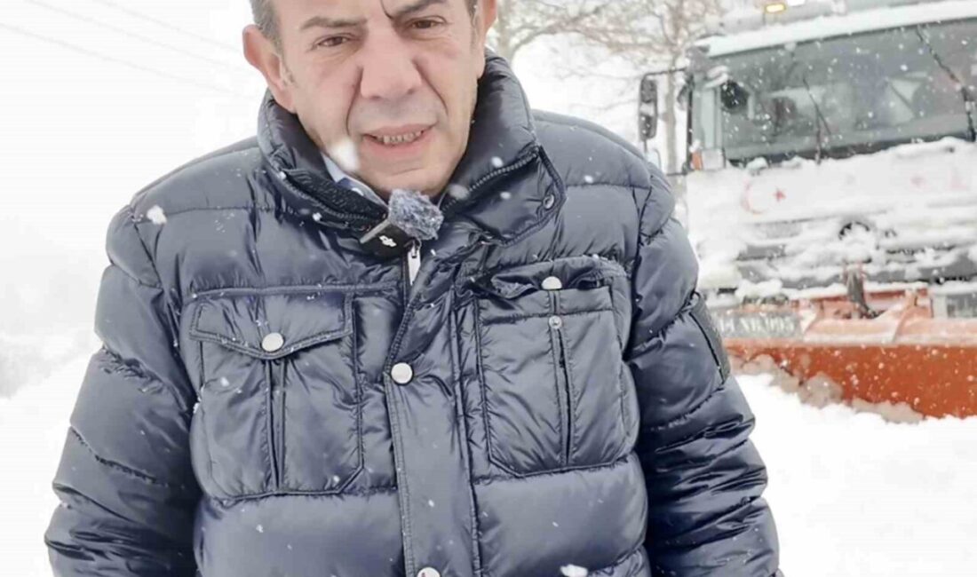 Bolu Belediye Başkanı Tanju Özcan, kentte etkili olan yoğun kar