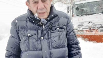Bolu Belediye Başkanı Tanju Özcan, kentte etkili olan yoğun kar