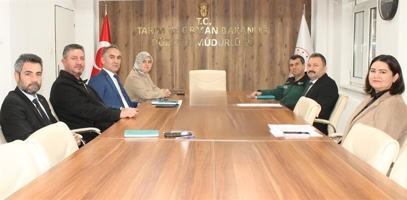 Tarım ve Orman Bakanlığına bağlı müdürler bir araya geldi Düzce İl Tarım ve Orman Müdürlüğünün ev sahipliğinde, Tarım ve