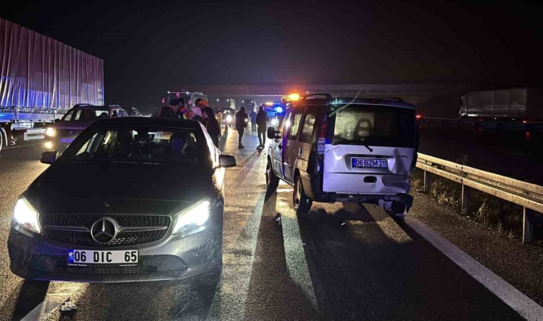 TEM’in Bolu geçişinde 3 araç çarpıştı: 7 yaralı TEM Otoyolu’nun Bolu geçişinde 3 aracın karıştığı zincirleme trafik kazasında
