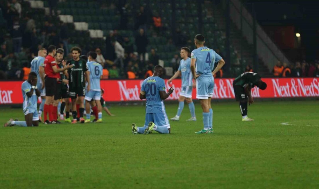 Trendyol Süper Lig: Kocaelispor: 0 – Kasımpaşa: 0 (Maç sonucu) Trendyol Süper Lig’in 15. haftasında Kocaelispor, sahasında karşılaştığı Kasımpaşa ile