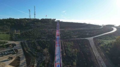 Kocaeli’nin Gebze ilçesinde yapımı tamamlanma aşamasına gelen Pelitli Mesire Alanı,