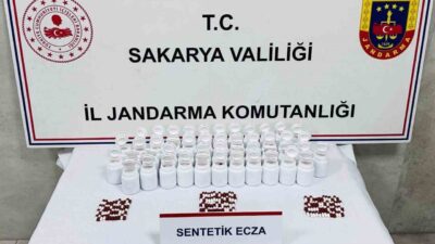 Sakarya’nın Sapanca ilçesinde uyuşturucu ve uyarıcı madde satacağı tespit edilen
