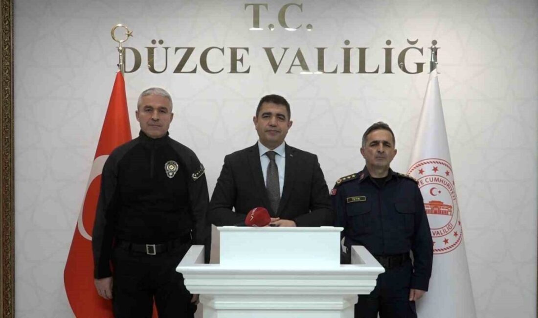 DÜZCE(İHA) – Düzce Valisi Selçuk Aslan, bir önceki yıla göre