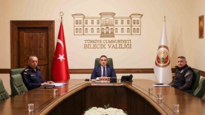 Bilecik Valisi Faik Oktay Sözer, İçişleri Bakanı Ali Yerlikaya başkanlığında