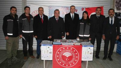 Bozüyük İlçe Tarım ve Orman Müdürlüğü, pazarda vatandaşlara yönelik “Sağlık