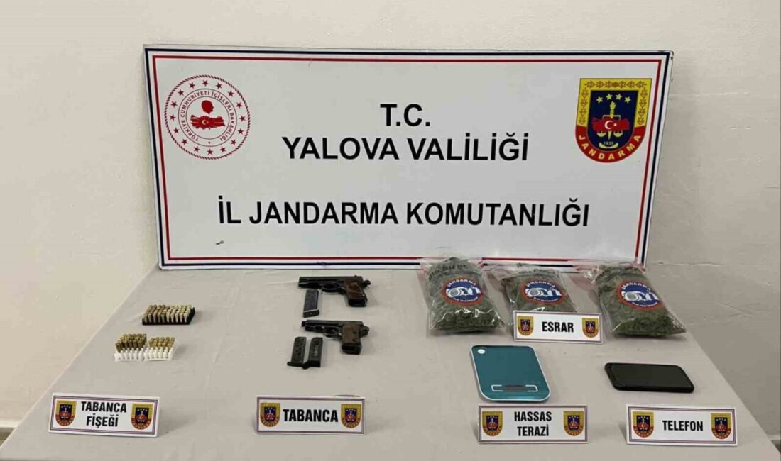 Yalova’da jandarma tarafından düzenlenen uyuşturucu operasyonunda 1 şüpheli tutuklandı. Alınan