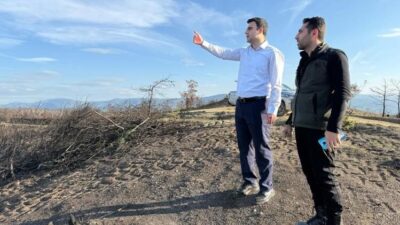 Bilecik’in Osmaneli ilçesinde, orman yangınlarından etkilenen alanlar yeşile bürünüyor. Geçtiğimiz