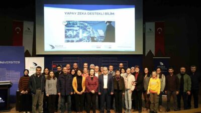 Düzce Üniversitesi Araştırma Dekanlığı tarafından düzenlenen “Yapay Zeka Destekli Bilim: