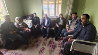 Bilecik’in Yenipazar ilçesinde Kaymakam Mehmet Salih Uçar, Ulucak Köyü’nü ziyaret