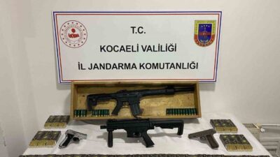 Kocaeli’nin Gebze ilçesinde bir şüphelinin işyerinde yapılan operasyonda 2 bin
