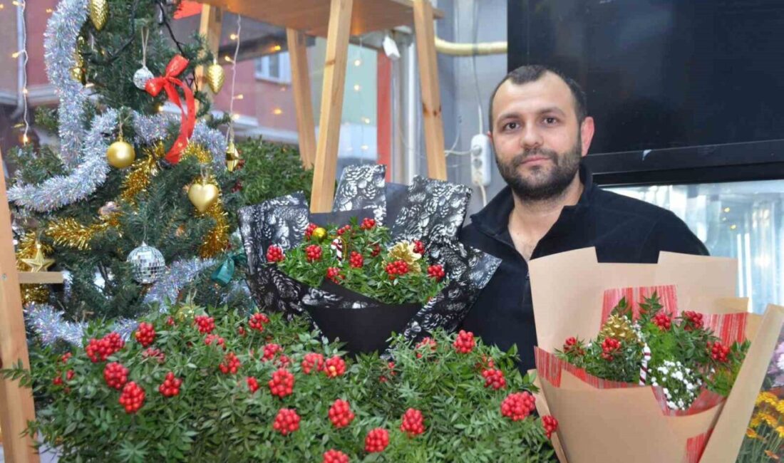 Yılbaşına sayılı günler kala çiçekçilerde tatlı bir telaş başladı Bilecik’te 2026 yılına girilmesine sayılı günler kala çiçekçilerde tatlı bir