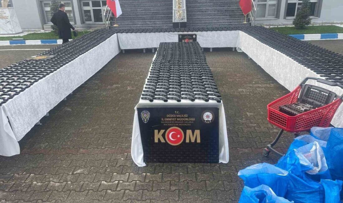 Düzce’de yaklaşık 2 yıl süren teknik ve fiziki takibin ardından