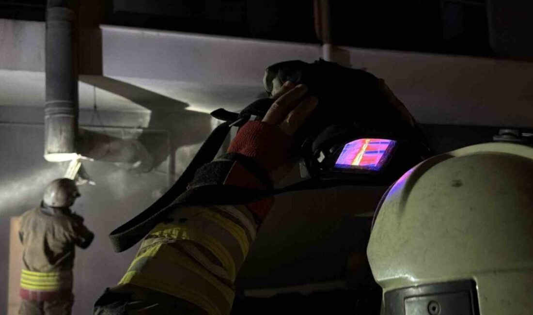 Baca yangınına termal kameralı müdahale Düzce’de bir işletmenin bacasında çıkan yangına itfaiye ekipleri termal kamera