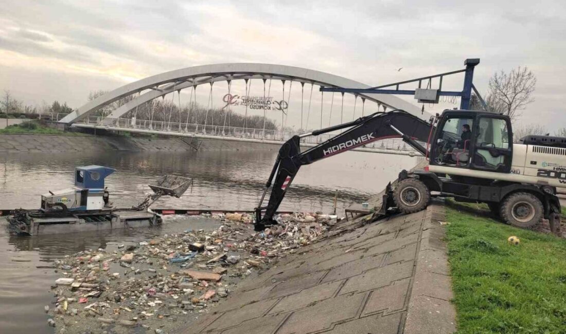 İzmit Körfezi’ni korumaya yönelik bariyer sistemleriyle yürütülen çalışmalarda, derelerden gelen