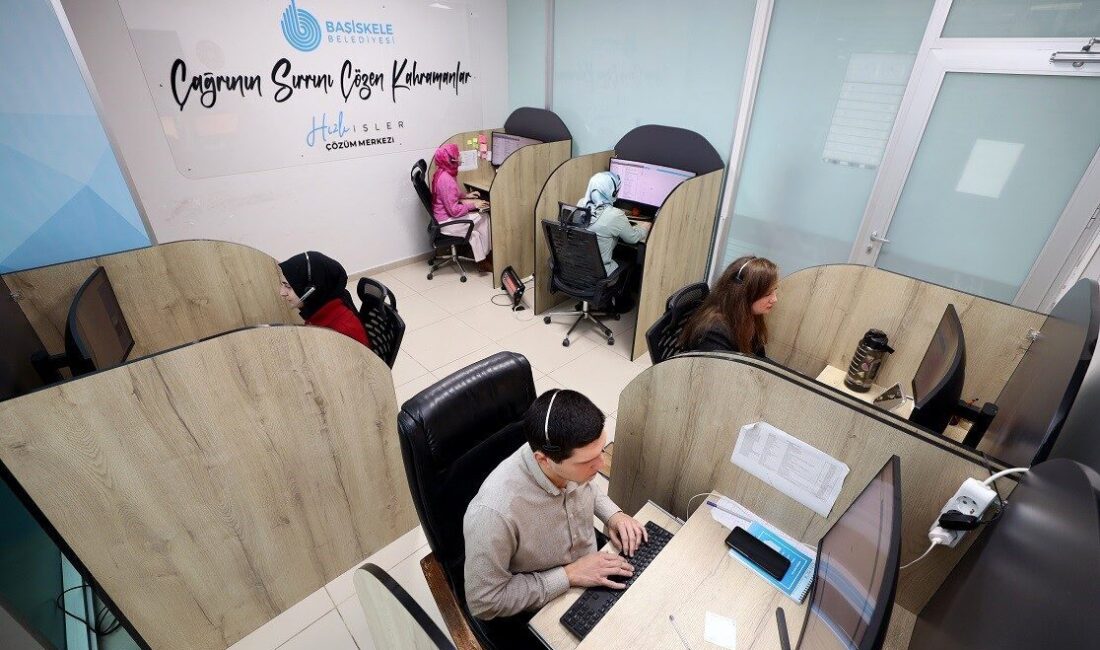 Başiskele’de 2025 yılında 73 bini aşkın talebe “hızlı” çözüm Başiskele’de belediyecilik hizmetlerine erişimi kolaylaştırmak amacıyla kurulan Hızlı İşler Çözüm