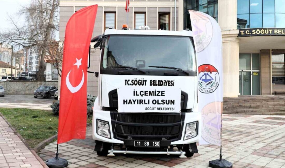 Bilecik’in Söğüt İlçe Belediyesi, araç filosunu yeni arazözle güçlendirdi. Söğüt