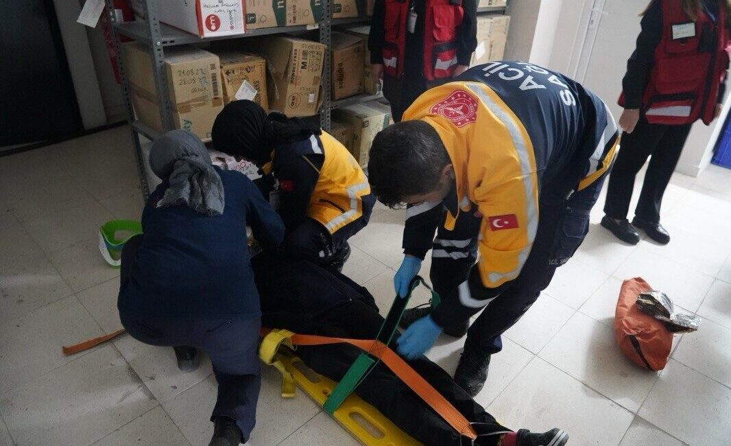 Bilecik Eğitim ve Araştırma Hastanesi’nde AFAD ve 112 Acil Sağlık